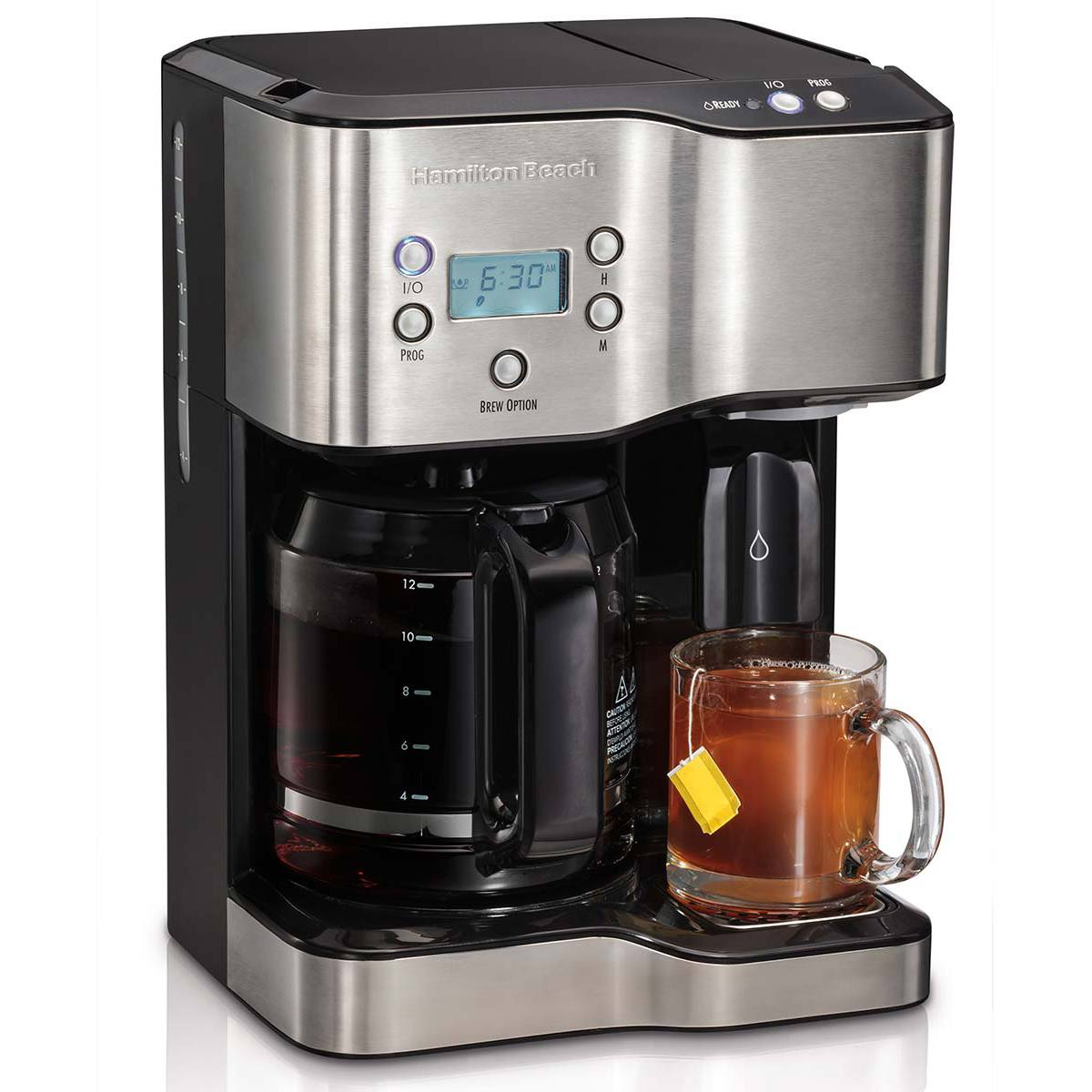 Commercial coffee machines with water hookup