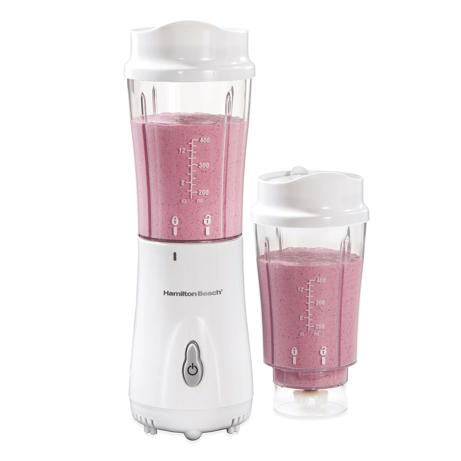 Smoothie Blender with 2 Travel Jars and 2 Lids (51102G)