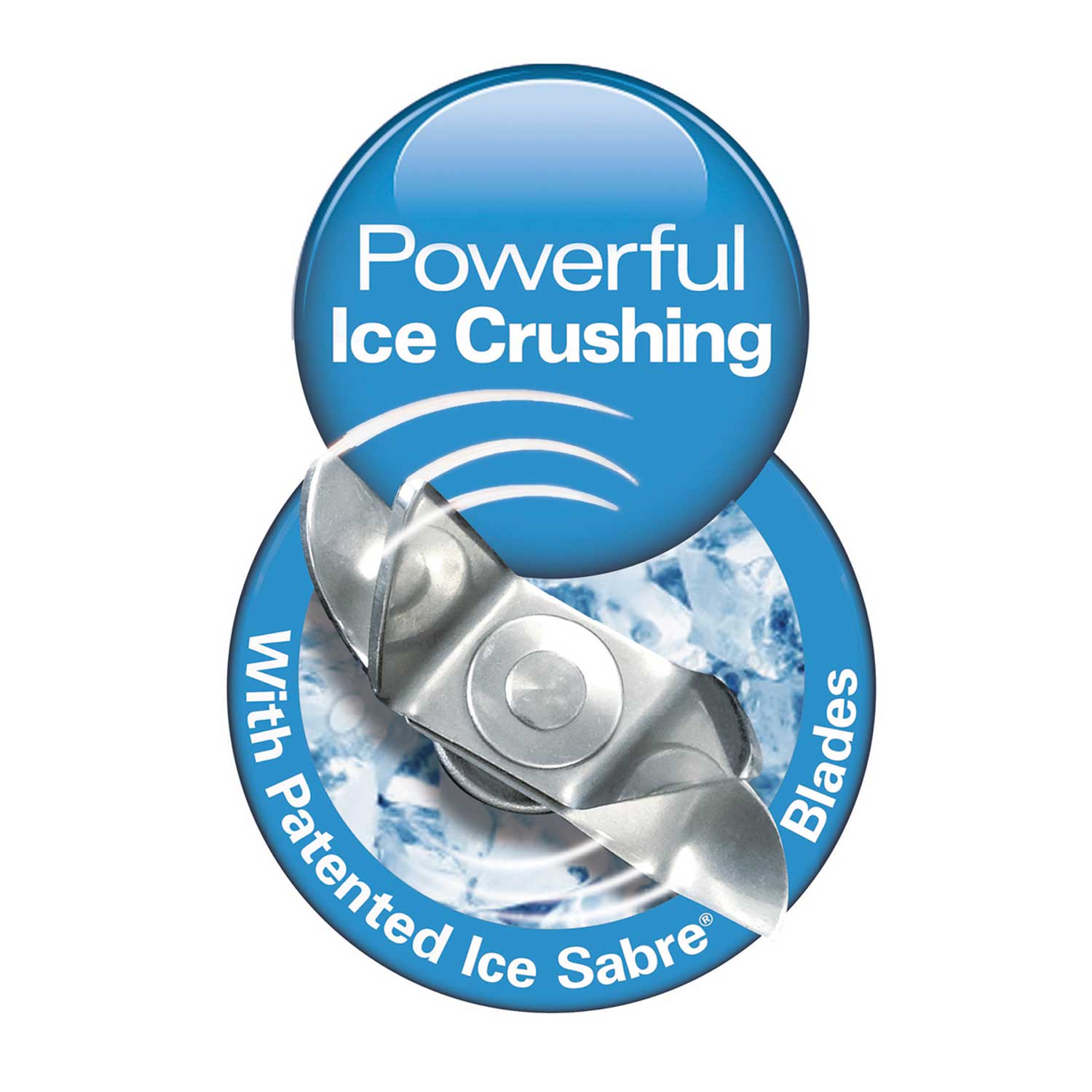 58165 powerful ice crushing blades