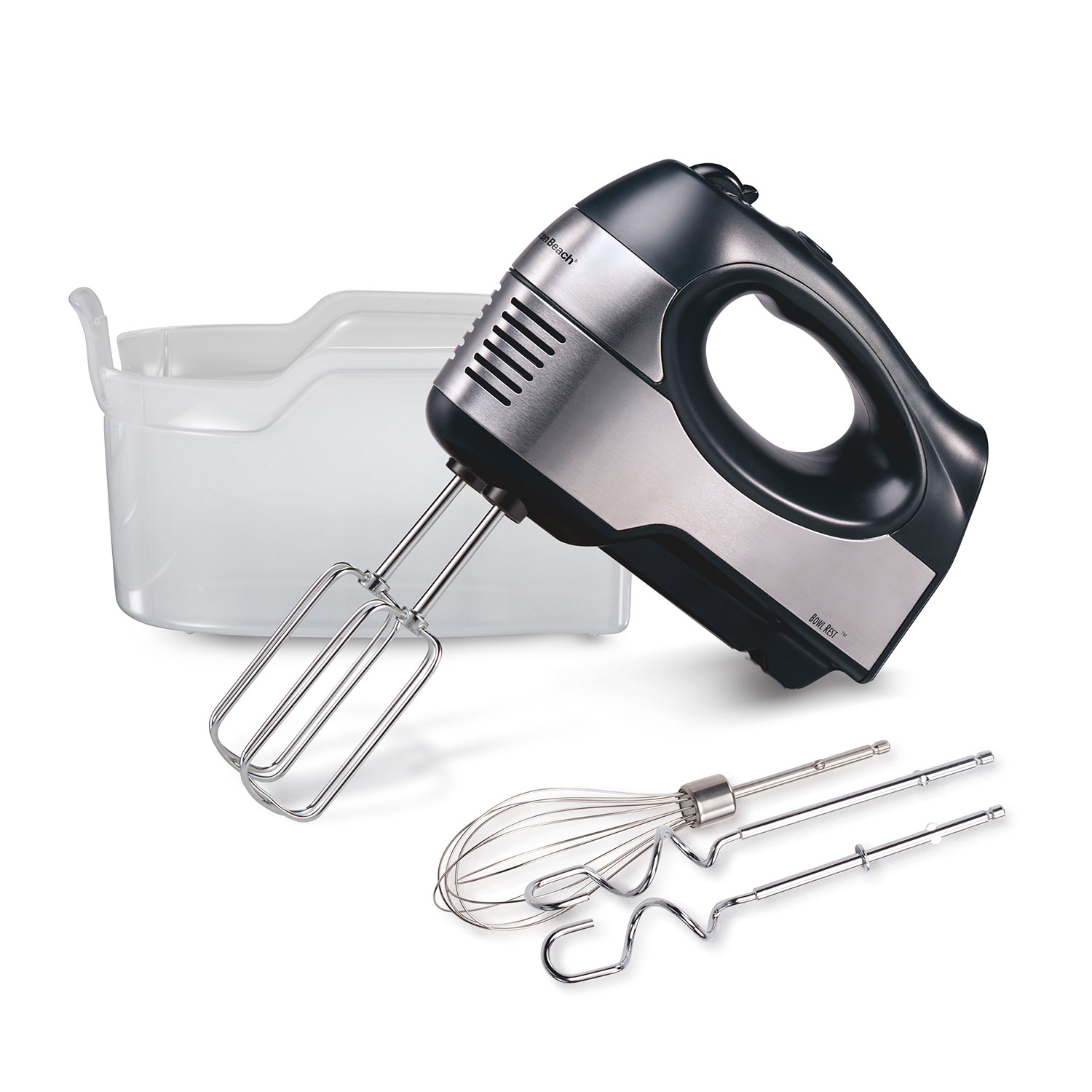 6 Speed Performance Hand Mixer with Case and Attachments (62646FG)