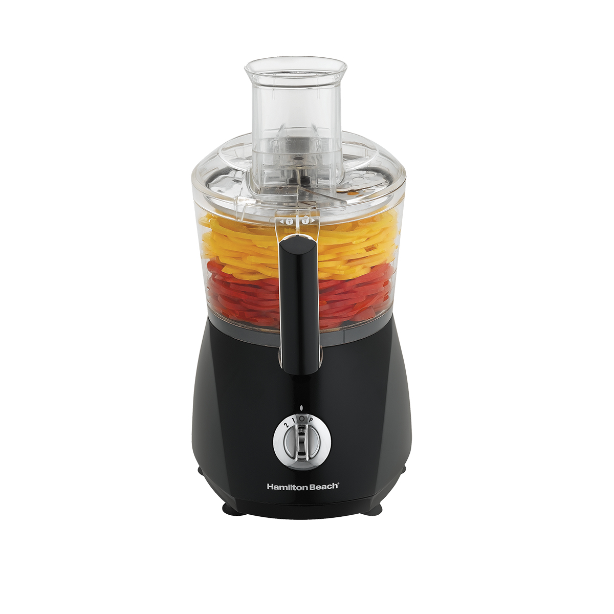 10-Cup ChefPrep™ Food Processor with Extra Crinkle Cut, Fine Shred Blade, Black (70670)