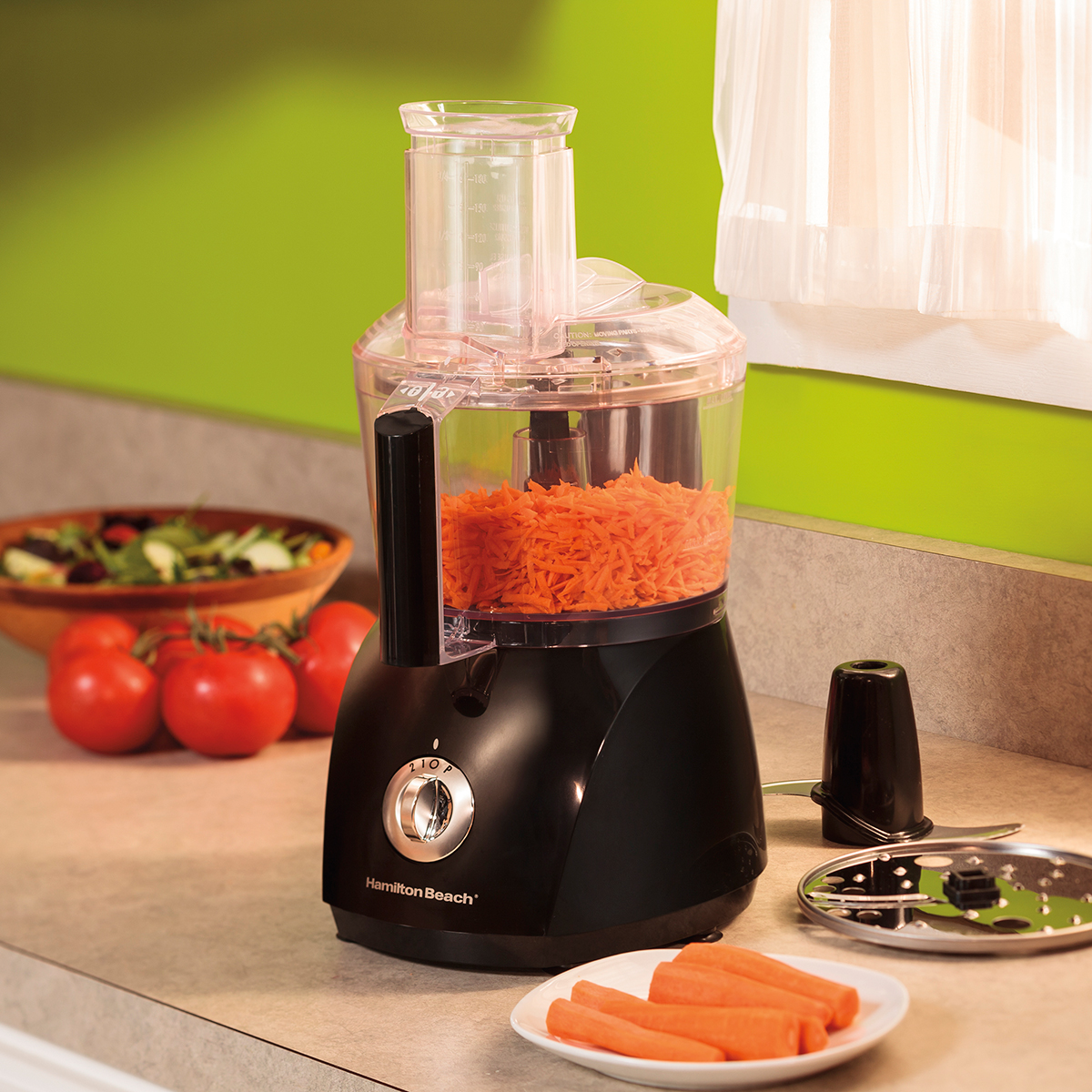 Hamilton Beach 10Cup ChefPrep™ Food Processor with Extra Crinkle Cut