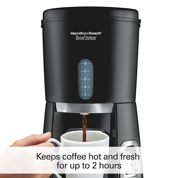 Hamilton Beach Brewstation 10 Cup Coffee Maker Black 47380 Hamilton Beach Brewstation 10 Cup Coffee Maker Black 47380