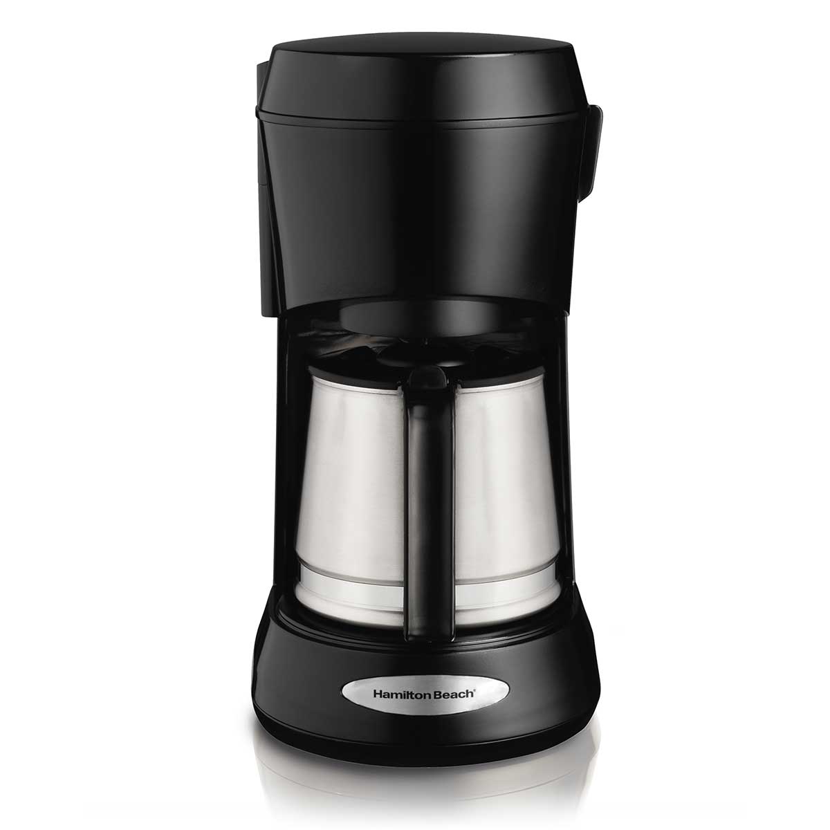 5-Cup Personal Coffee Maker, Black & Stainless - 48137
