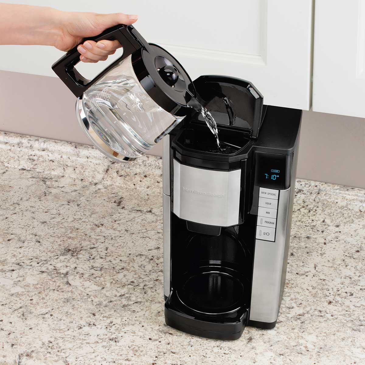 Hamilton Beach 12-Cup Programmable Coffee Maker with Easy ...