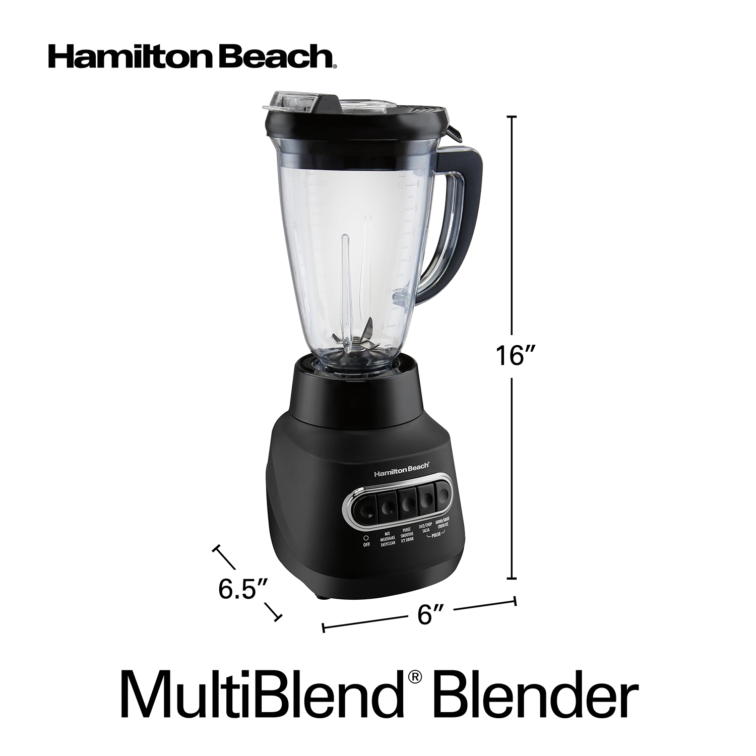 Hamilton Beach MultiBlend® Blender (Black) 58180