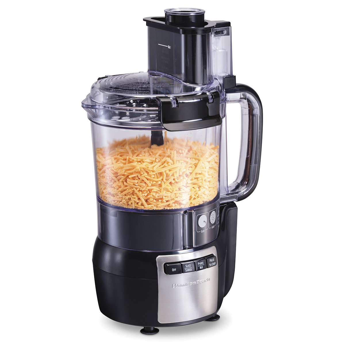 Hamilton Beach 12 Cup Stack Snap Food Processor Black 70724 hamilton-beach-12-cup-stack-snap-food-processor-black-70724