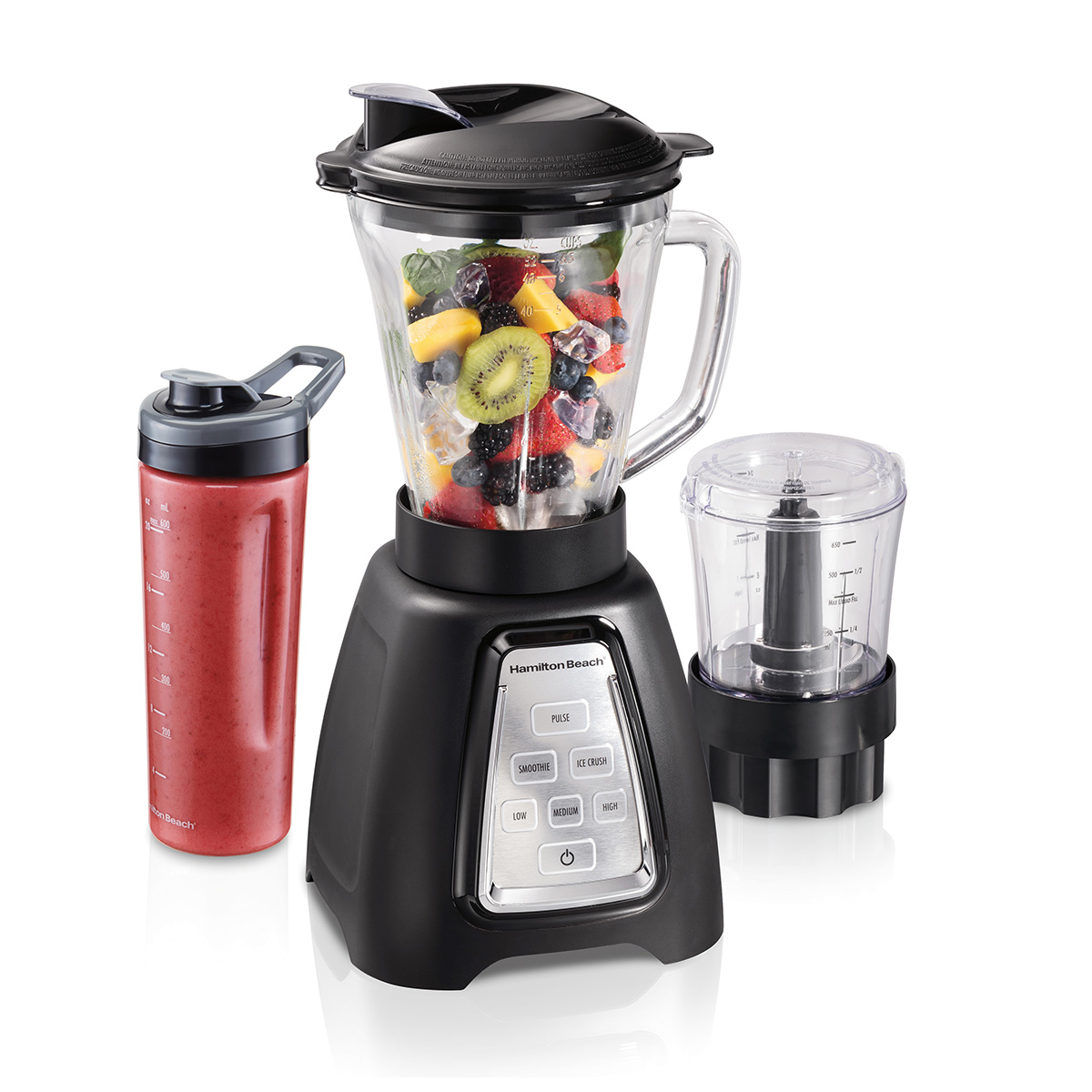 MultiBlend® System with Glass Jar, Travel Jar and Food Chopper (58242)