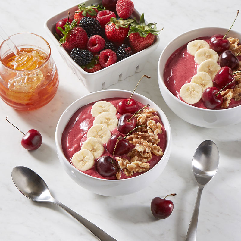 Recipe Cherry Berry Smoothie Bowl