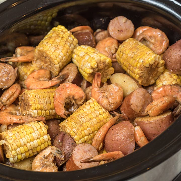 Slow Cooker Lowcountry Boil