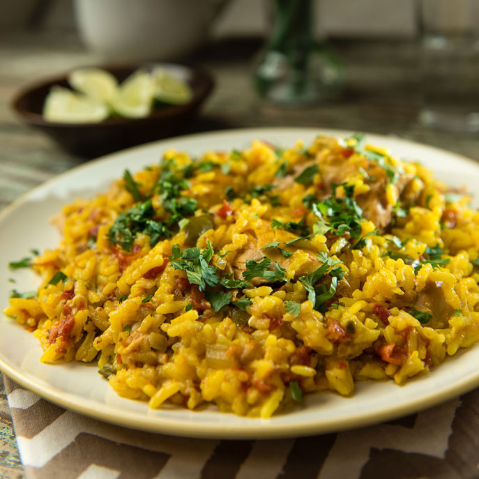 Slow Cooker Arroz con Pollo Slow Cooker Arroz con Pollo