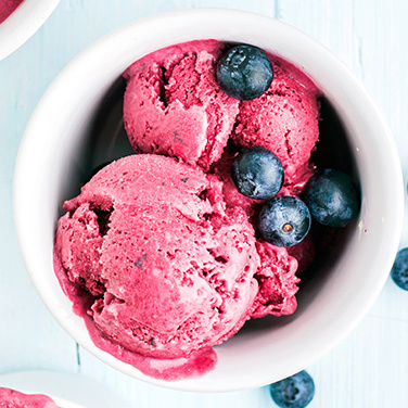 Recipe Blueberry Frozen Yogurt