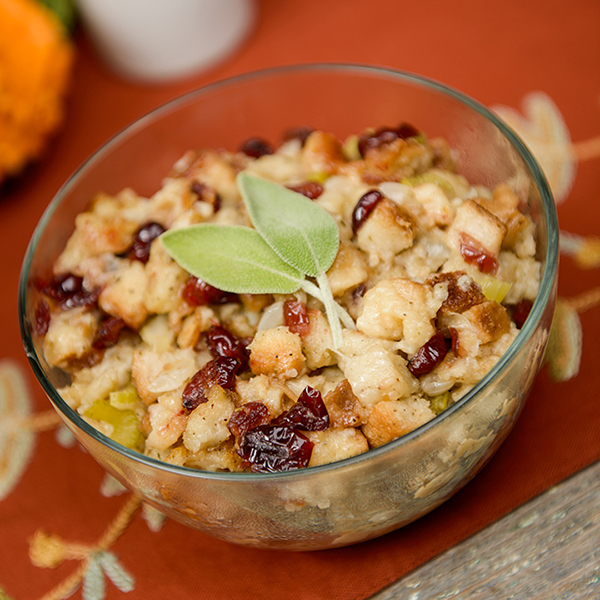 Herb and Cranberry Stuffing for slow cookers