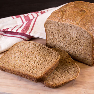 High-Fiber Bran Loaf for 2 lb Breadmaker
