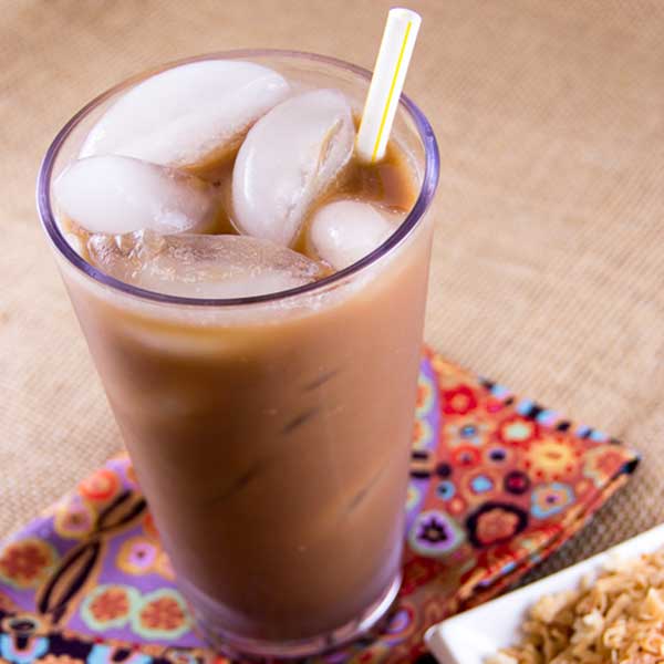 Coconut Almond Iced Coffee for Personal Brewer