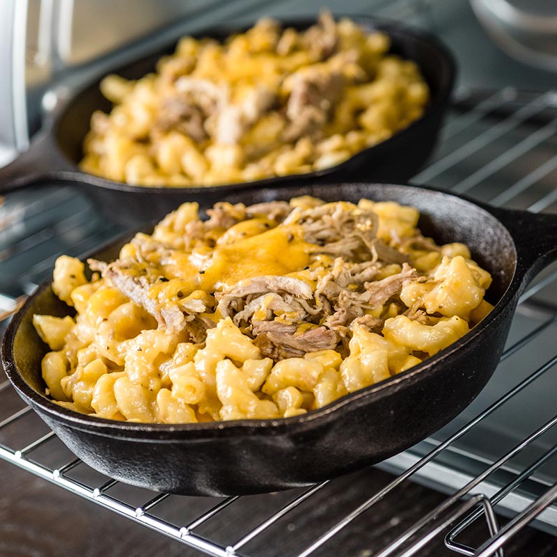 Pulled Pork Macaroni and Cheese