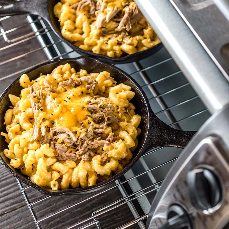 Pulled Pork Macaroni and Cheese