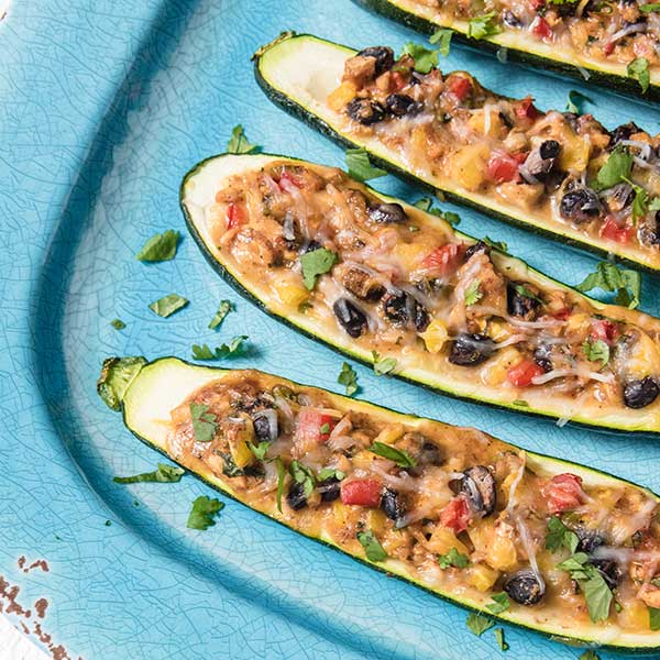 Mexican-Inspired Zucchini Boats