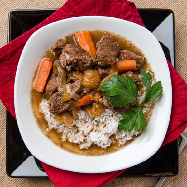 Slow Cooker Moroccan Spiced Lamb Stew