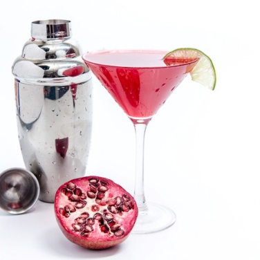 Recipe Pomegranate Ginger Martini