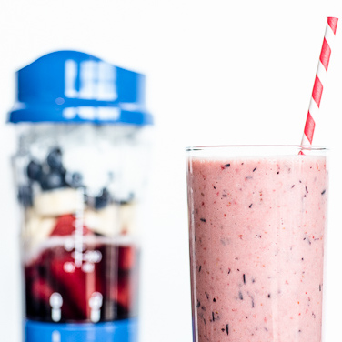Red, White & Blue Power Smoothie