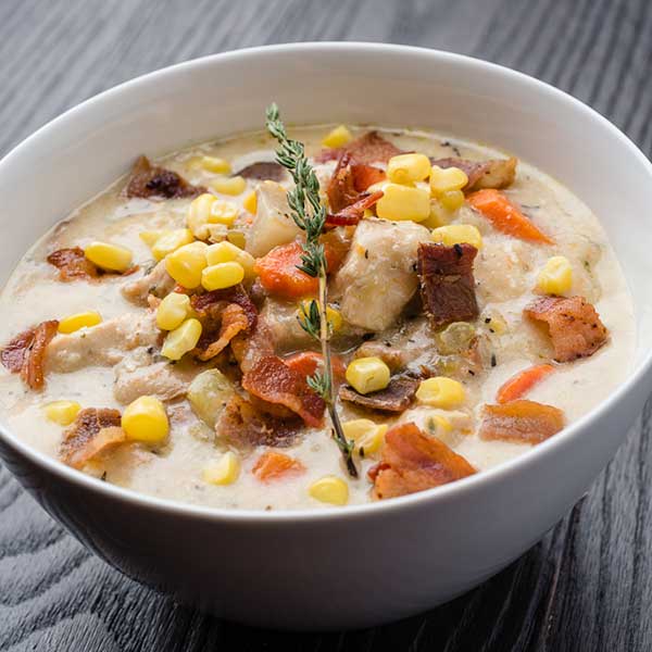 Slow Cooker Creamy Chicken and Corn Chowder