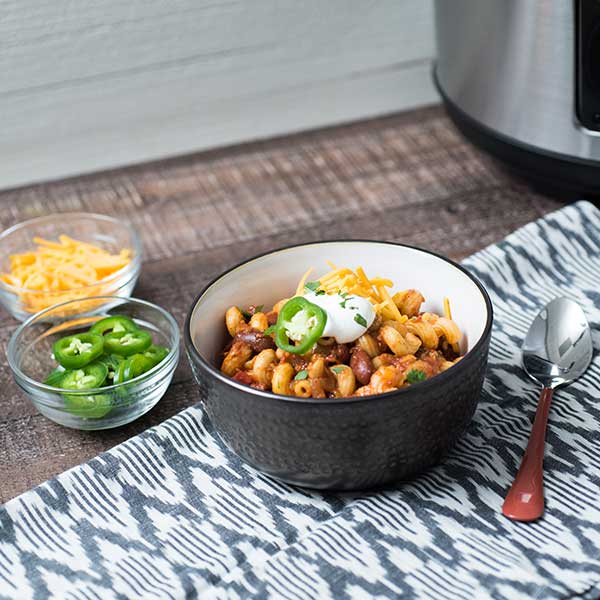 Slow Cooker Chili Mac