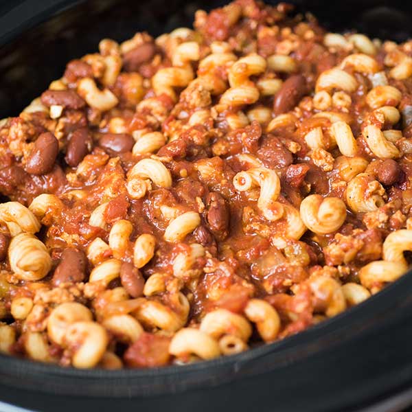 Slow Cooker Chili Mac