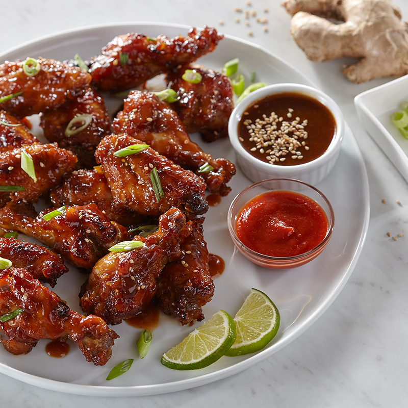 Recipe Air Fryer Honey Sriracha Chicken Wings