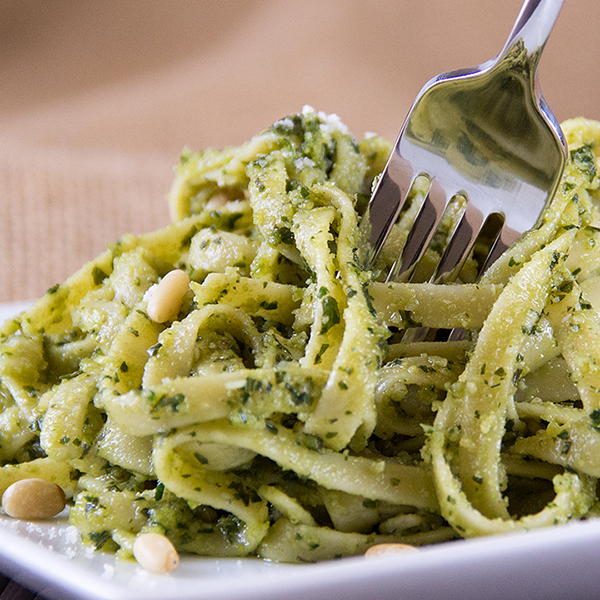 Recipe Pasta with Pesto Sauce
