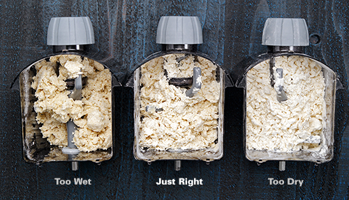 Pasta Maker Dough Consistency Sample