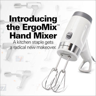 ErgoMix™ Hand Mixer: Modernizing a Kitchen Staple Click for ErgoMix™ Hand Mixer: Modernizing a Kitchen Staple
