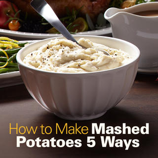 How to Make Mashed Potatoes 5 Ways Click for How to Make Mashed Potatoes 5 Ways