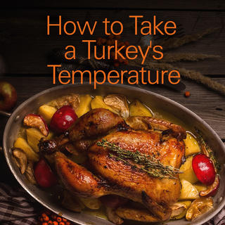 The Total Turkey Guide: How to Take a Turkey's Temperature Click for The Total Turkey Guide: How to Take a Turkey's Temperature
