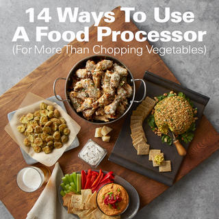 14 Ways to Use a Food Processor (For More Than Chopping Vegetables) Click for 14 Ways to Use a Food Processor (For More Than Chopping Vegetables)