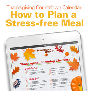 Thanksgiving Countdown Calendar: How to Plan a Stress-free Meal Click for Thanksgiving Countdown Calendar: How to Plan a Stress-free Meal